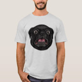 Derpy Pug T-shirt (Voorkant)