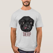 Derpy Pug T-shirt (Voorkant)