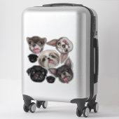 Derpy pups sticker (Koffer)