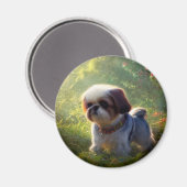 Derpy Shih Tzu Magnet (Recto/Verso)