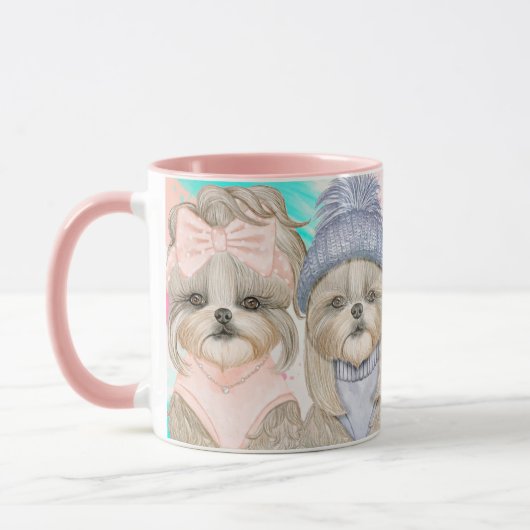 Derpy Shih Tzu Mug (Gauche)