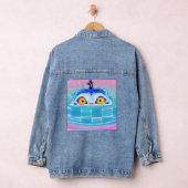 Derpy Tiger K Pop Denim Jacket (Hangar)
