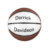 Derrick Davidson Basketbal (Voorkant)