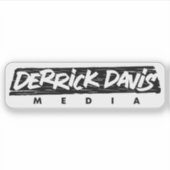 Derrick Davis Média - Sticker (Devant)