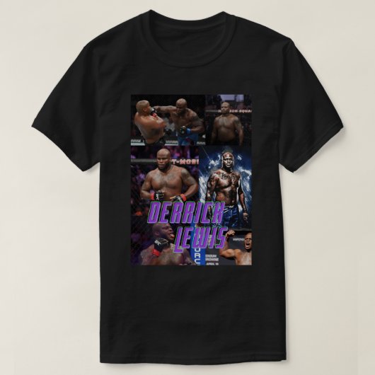 Derrick Lewis MMA Classic T Shirt (Design voorkant)