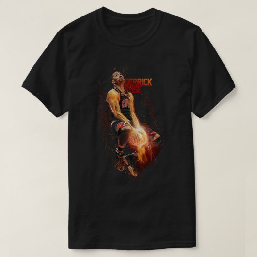 Derrick Martell Roos T-shirt (Design voorkant)
