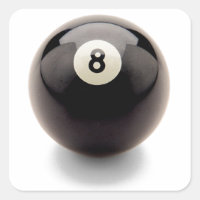 Derrière 8 la boule huit mettez les autocollants