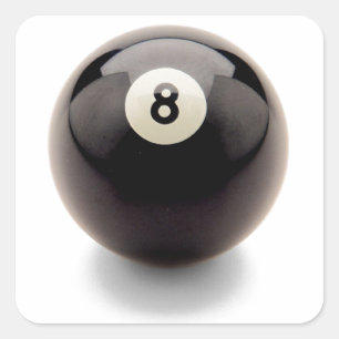 Derrière 8 la boule huit mettez les autocollants