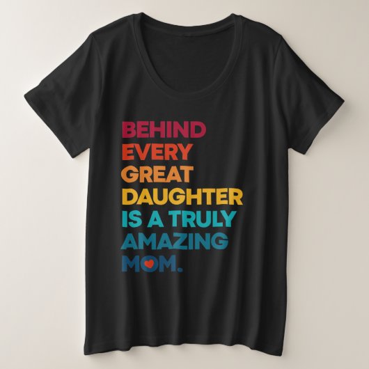 Derrière Chaque Grande Fille, Une Maman Vraiment E (Design devant)