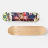 DERRY AUSTIN  7 3/4" Planche de Skateboard (Horz)