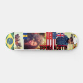 DERRY AUSTIN 7 3/4" Skateboard Dek (Horizontaal)