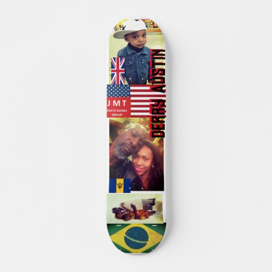 DERRY AUSTIN 7 3/4" Skateboard Dek (Voorkant)