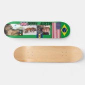 DERRY AUSTIN Planche de skateboard 7 3/4" (Horz)