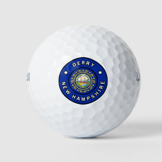 Derry New Hampshire Golfballen (Voorkant)