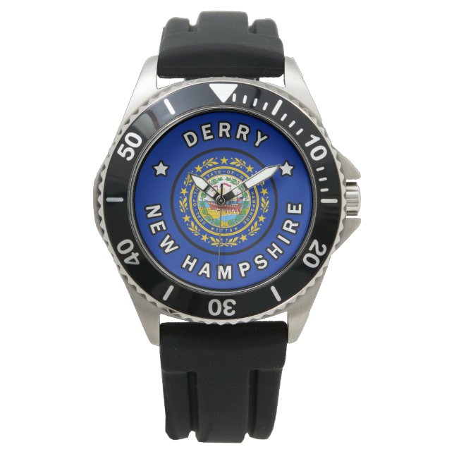 Derry New Hampshire Horloge (Voorkant)