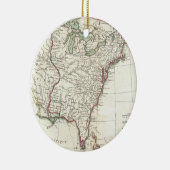 Dertien kolonies  Map (1776) Keramisch Ornament (Rechts)