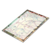 Dertien Mannen doen acrobatiek Notitieblok (Schuin)