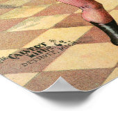 Dertien Mannen doen acrobatiek Poster (Hoek)