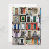 Dertig deuren briefkaart (Voorkant / Achterkant)