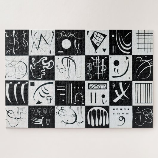 Dertig door Wassily Kandinsky Legpuzzel (Horizontaal)