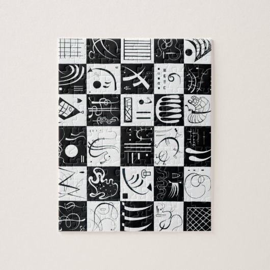 Dertig door Wassily Kandinsky Legpuzzel (Verticaal)