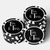 Dertig en dertigjarig poker chips (Opstapeling)