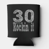 Dertig en Rockin It Blikjeskoeler (Achterkant)