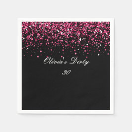 Dertig jaar oud partij onderzetter servet