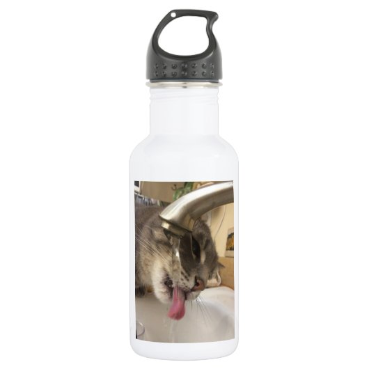 Dertig kattenwaterflesje. waterfles  (Voorkant)