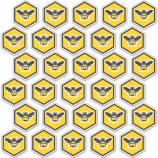 Dertig Logo deksel Etiket op maat gesneden Sticker