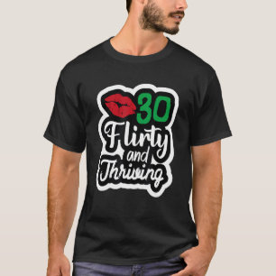 Dertig zijn broederschap en dertigste 30ste verjaa t-shirt