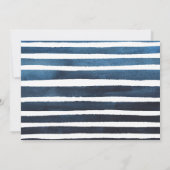 Dertigday Silver Balloon | Blauwe fotoparty Kaart (Achterkant)