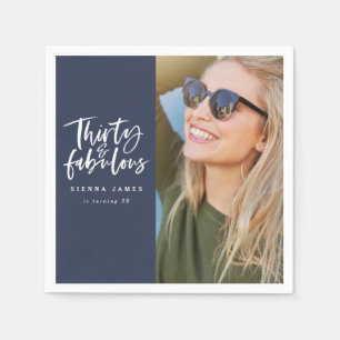 Dertigtal en geweldige verjaardagsfeestfoto's serv servet