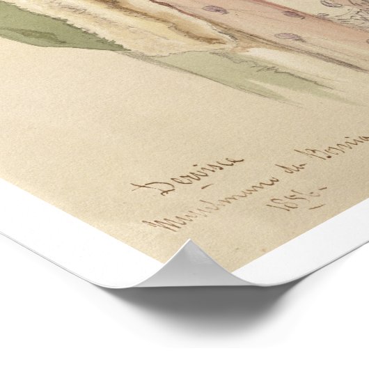 Dervish - uit Bosnië Poster (Hoek)