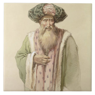 Dervish - uit Bosnië Tegeltje