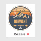 Derwent, Alberta Sticker (Vel)