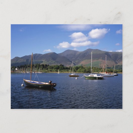 Derwent Water en Skiddaw Briefkaart (Voorkant)