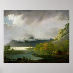 Derwent Water met Skiddaw op afstand, c.1795 Poster