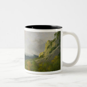 Derwent Water met Skiddaw op afstand, c.1795 Tweekleurige Koffiemok
