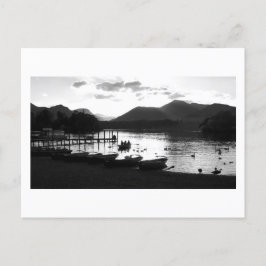 Derwentwater Foreshore - District van het meer, Cu Briefkaart