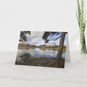Derwentwater, Lake District, Cumbria, Engeland Kaart