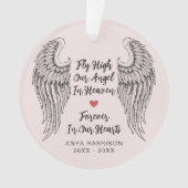 Des Ailes Mémorial Volent Haut Notre Angle Dans Le (devant)