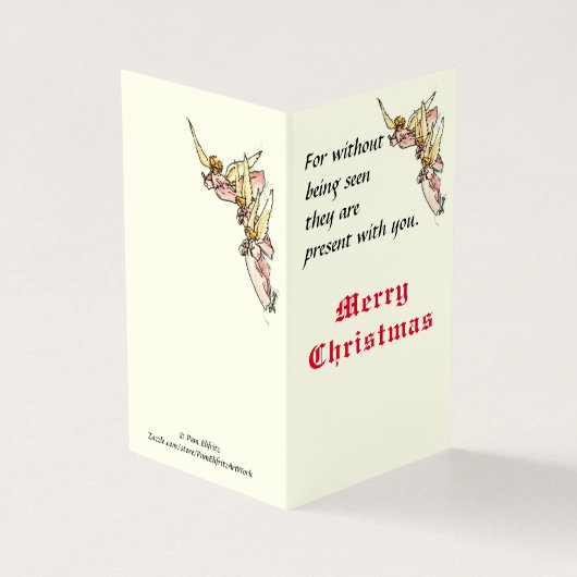 Des anges d'aquarelle douce émergent des nuages Ho (Outside)