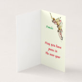 Des anges d'aquarelle douce émergent des nuages Ho (Inside)