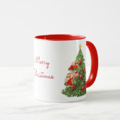 Des anges décorent la Mug des arbres de Noël (Devant droit)