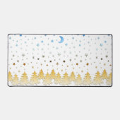 Des arbres couverts de neige dans la lueur des éto (Recto)