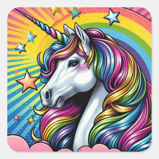 Des autocollants de licorne ! (Devant)