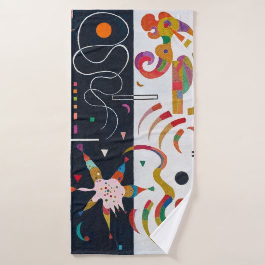 Des bandes, Wassili Kandinsky (Serviette de bain)