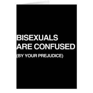 DES BISEXUALS SONT CONFONDUS PAR VOTRE PRÉJUDICE