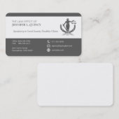 Des Cartes de visite professionnels simples (Devant / Derrière)